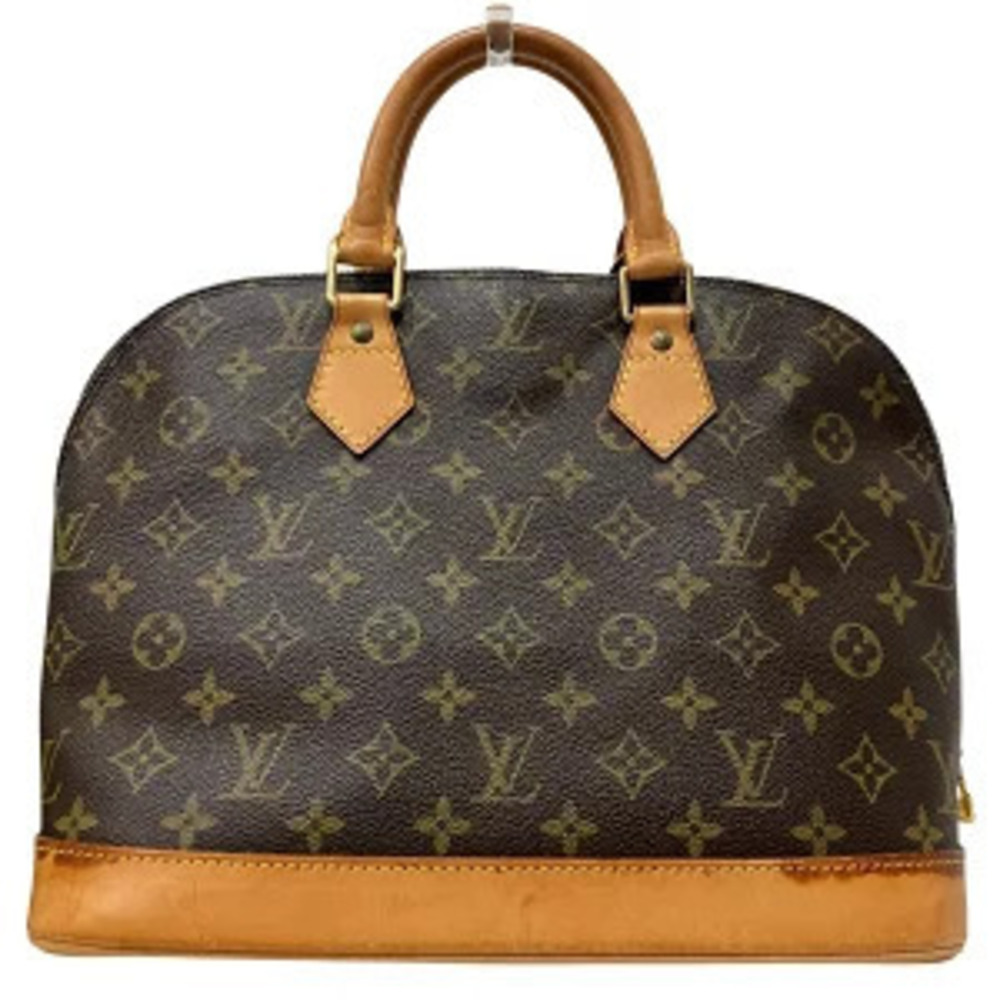 Louis Vuitton Alma Handbag Monogram Brown